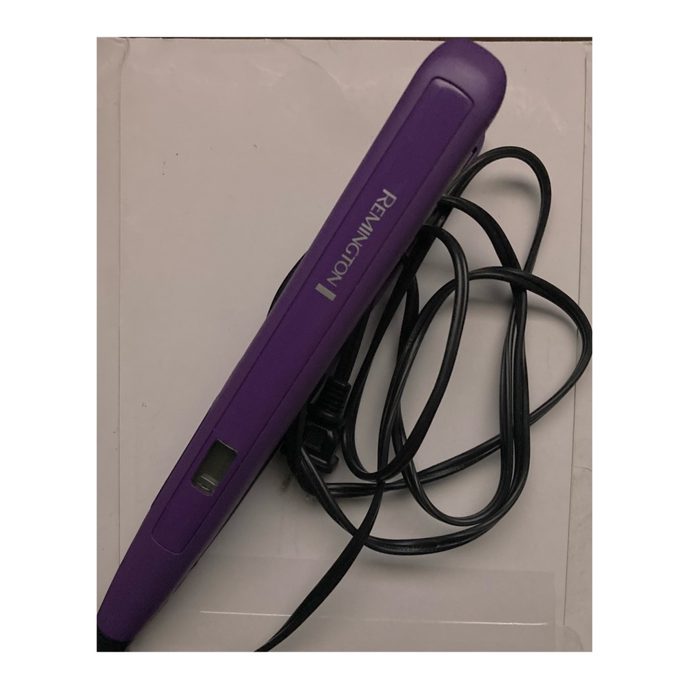 Remington purple digital 1" flat iron hair straightener